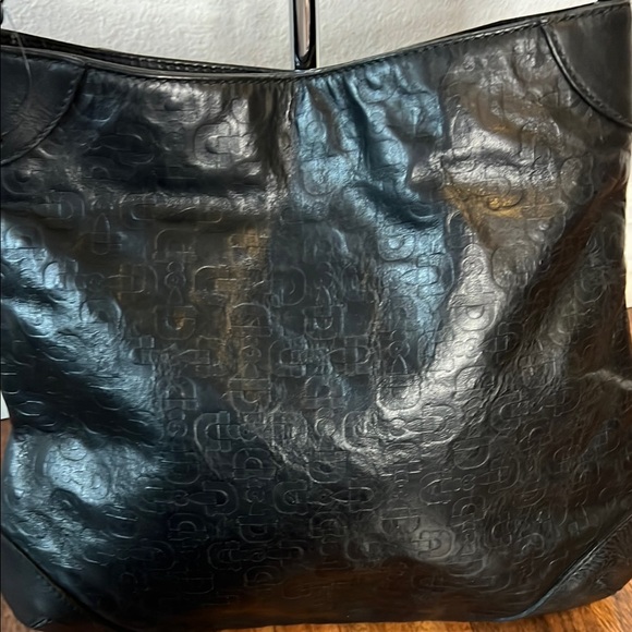 1639 Elegant Black Shoulder Bag - Picture 2 of 10